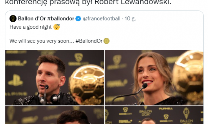 ZACHOWANIE Roberta Lewandowskiego po gali Złotej Piłki!